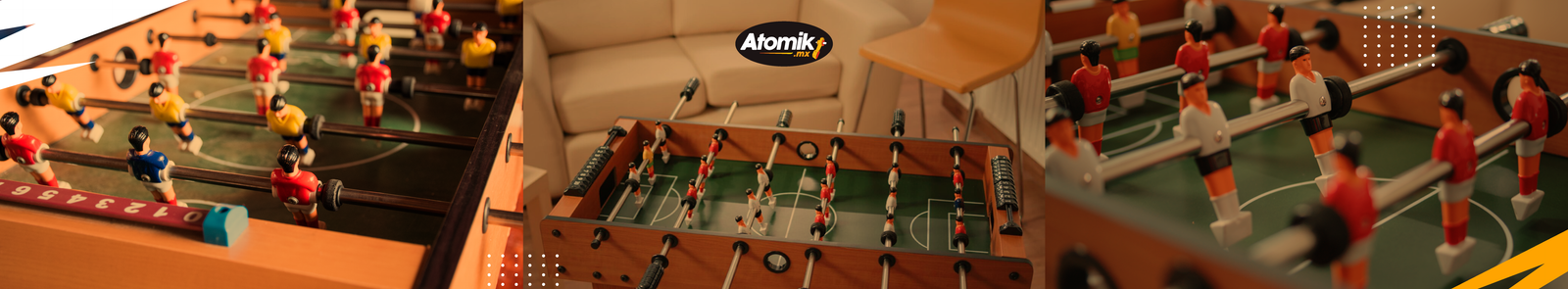 futbolito de madera
